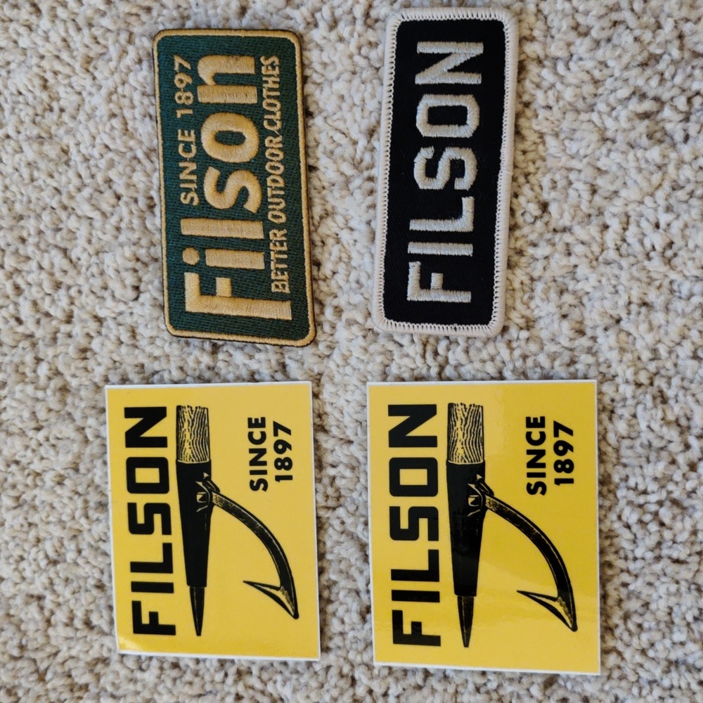 Filson Patch and Stickers